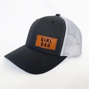 Girldad? Leather Patch Trucker Hat