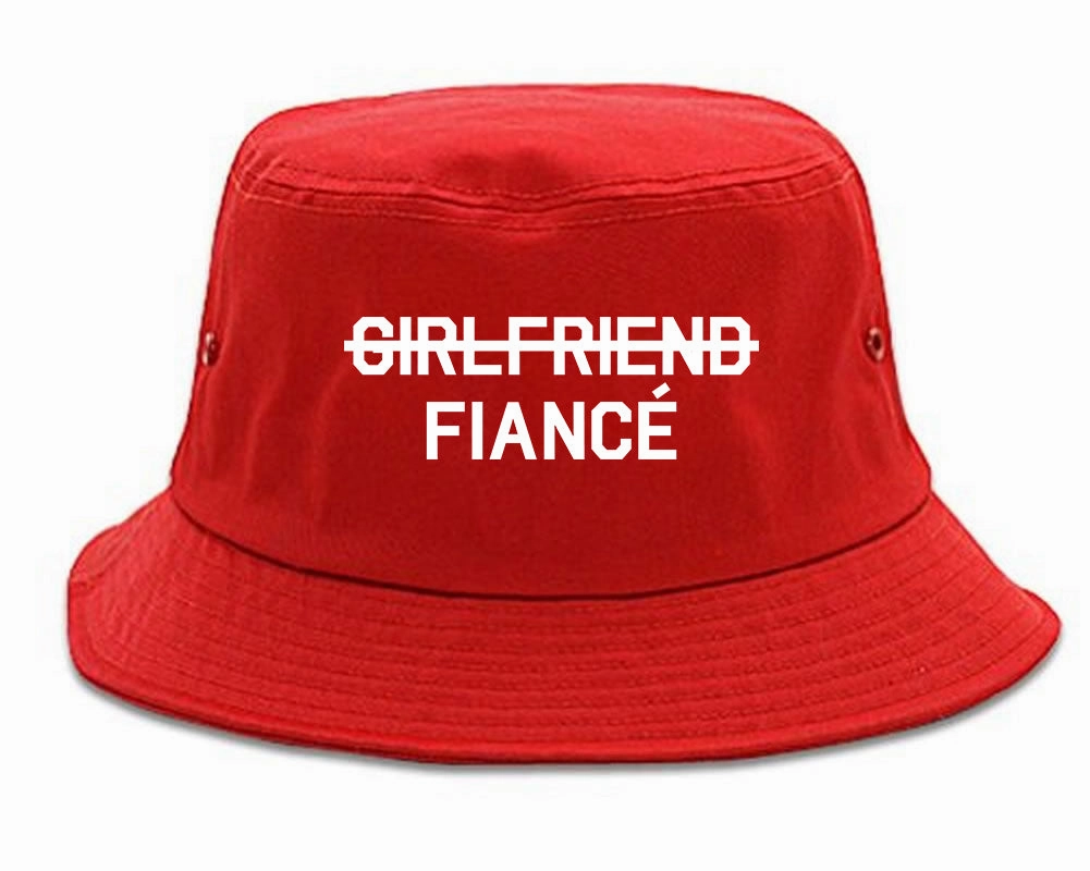 Girlfriend Fiance Engagement Mens Bucket Hat