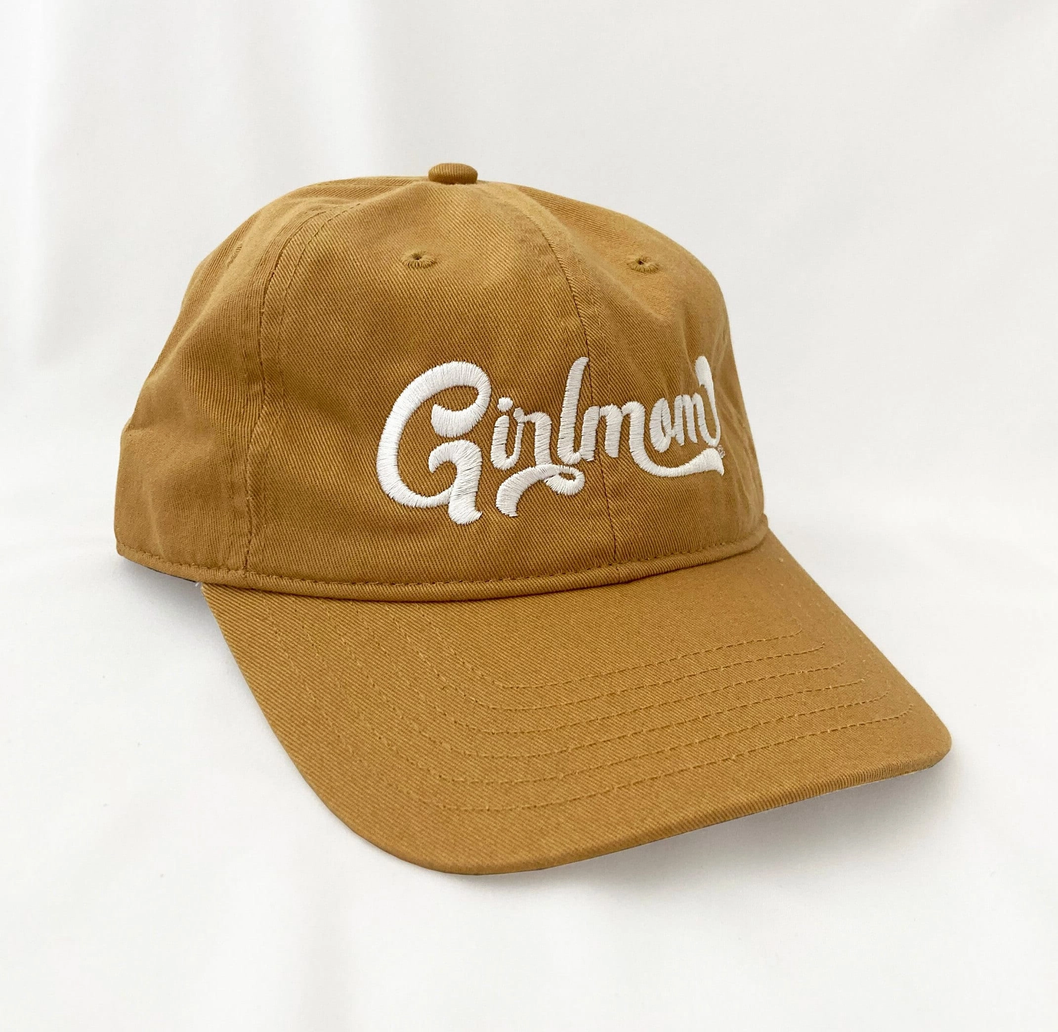 Girlmom? Retro Authentic Pigment Dyed Twill Cap