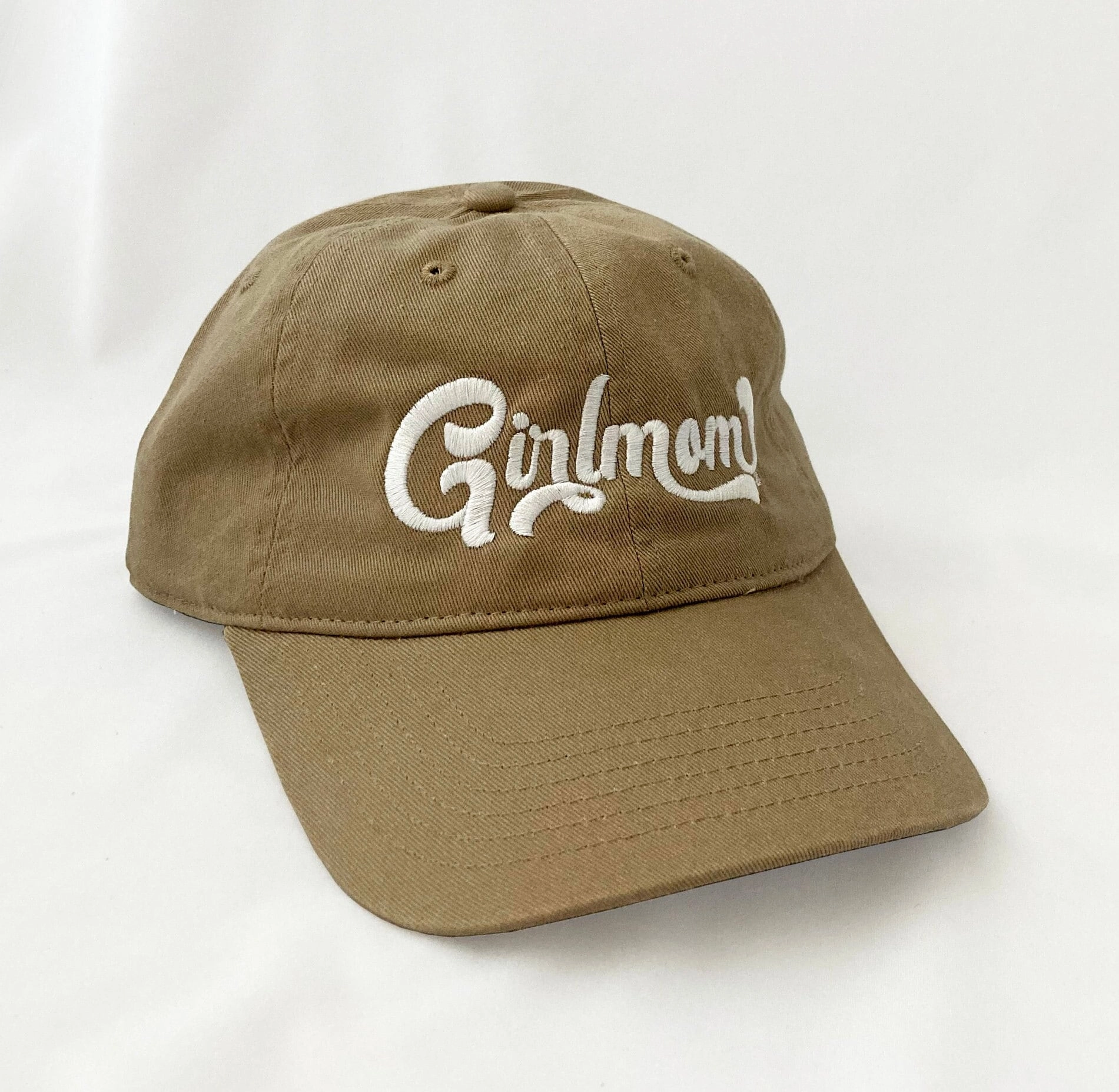 Girlmom? Retro Authentic Pigment Dyed Twill Cap