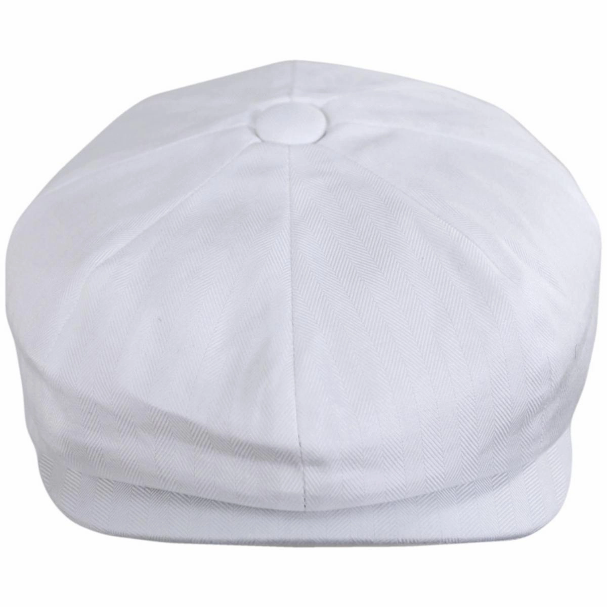 Glasbury Cotton Herringbone Newsboy Cap