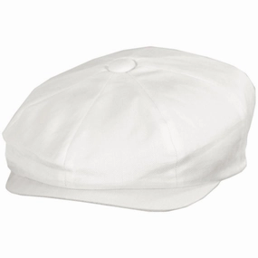 Glasbury Cotton Herringbone Newsboy Cap