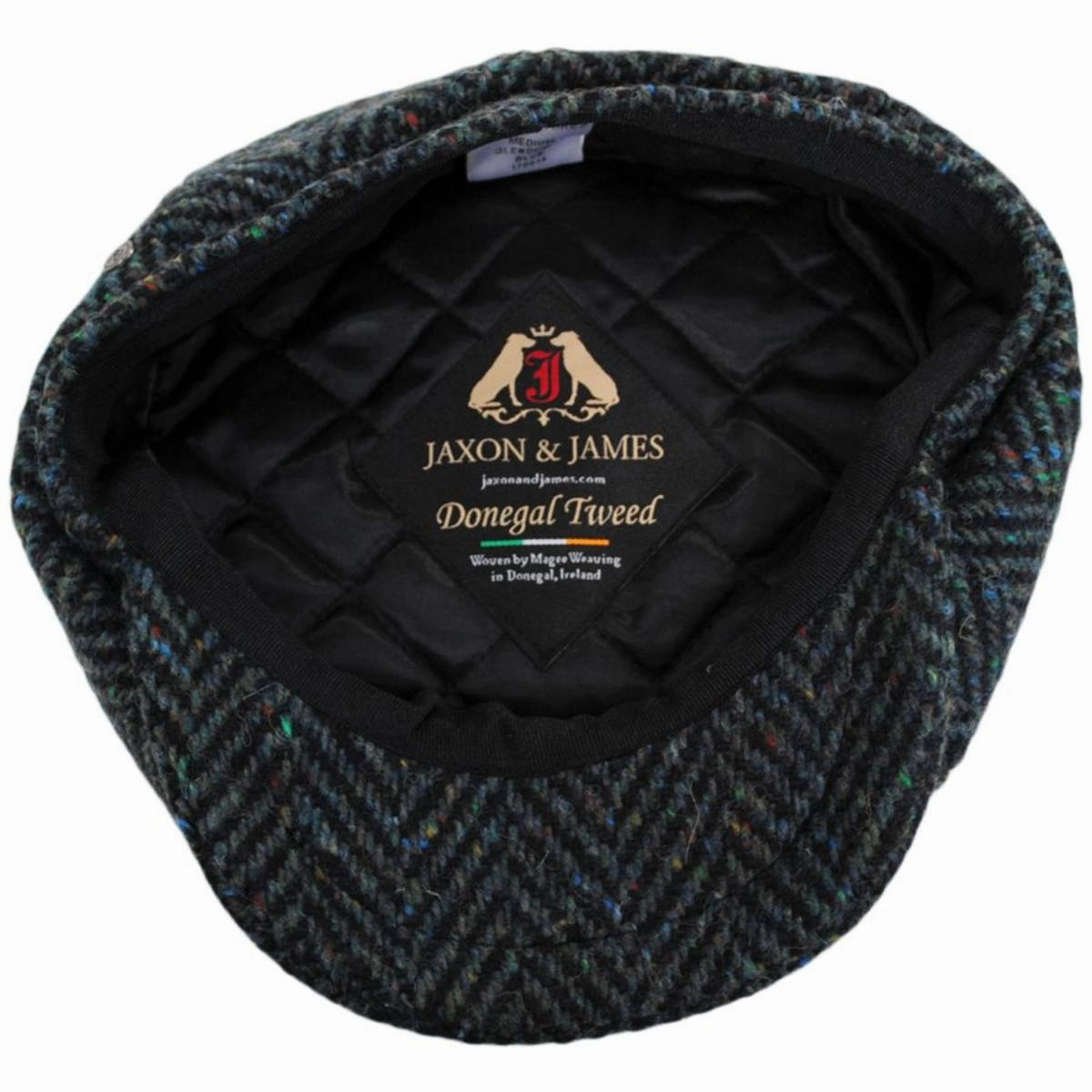 Glendowan Donegal Tweed Wool Newsboy Cap