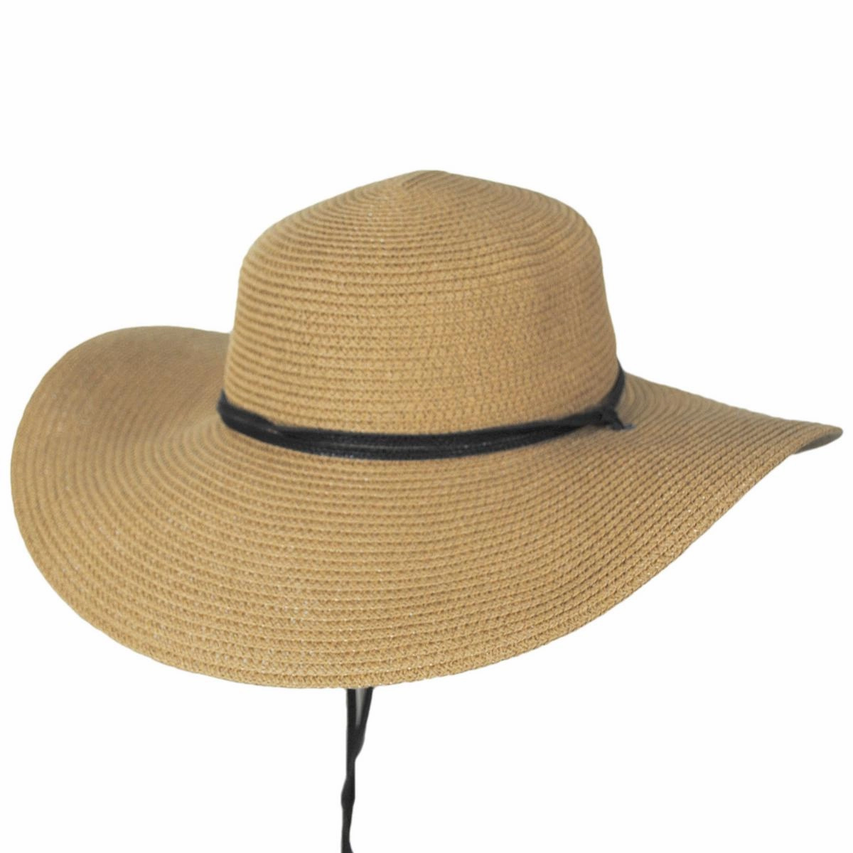 Global Adventure Packable Toyo Straw Blend Sun Hat