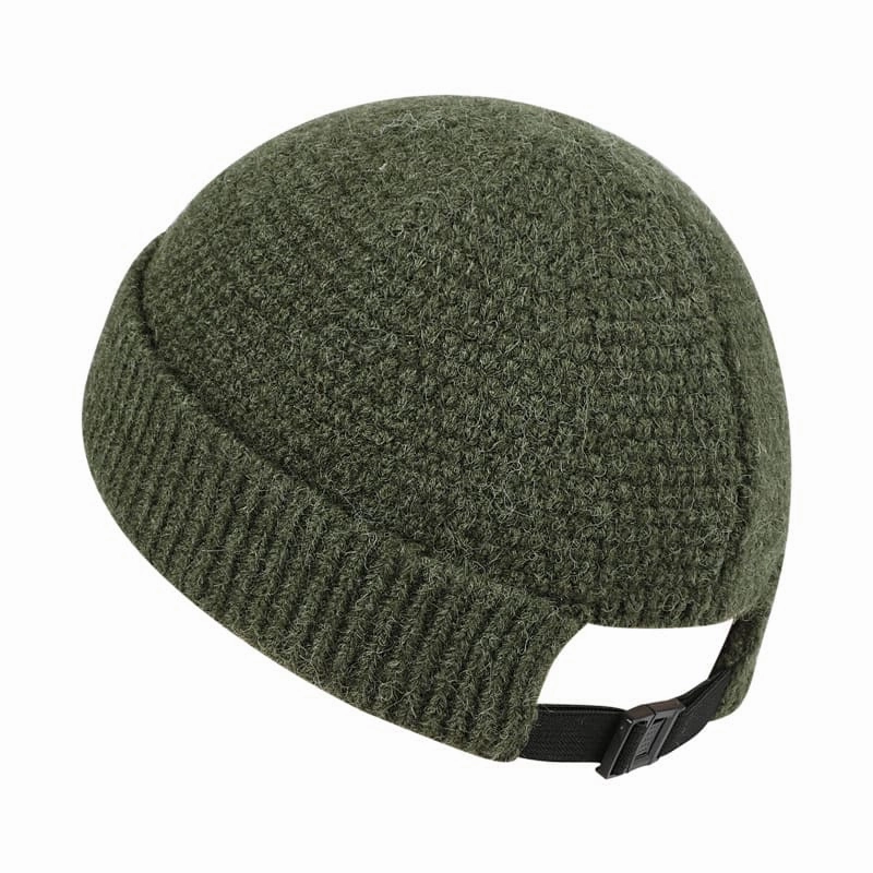 GLTR Plain Docker Beanie Cap