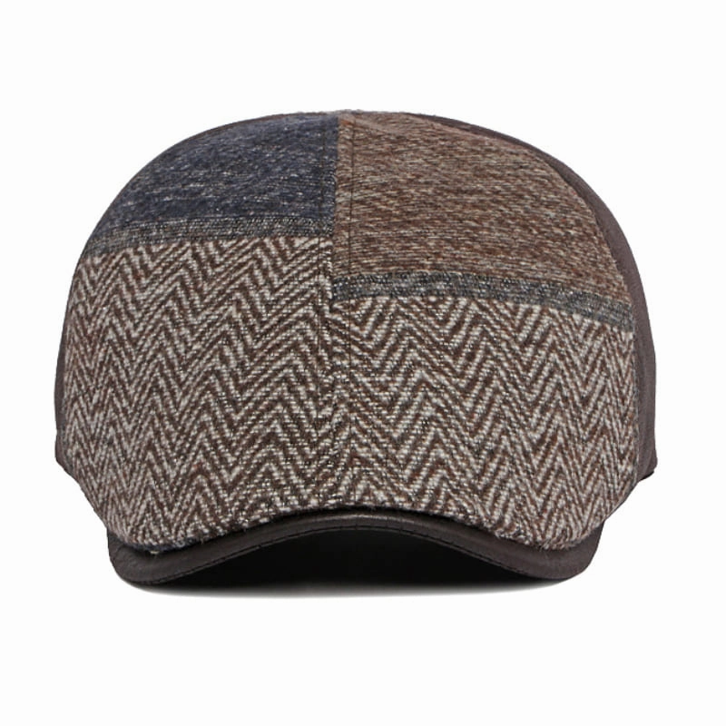 GM Vintage Patchwork Flat Cap
