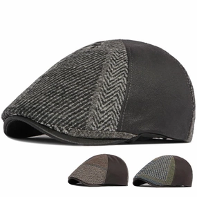 GM Vintage Patchwork Flat Cap