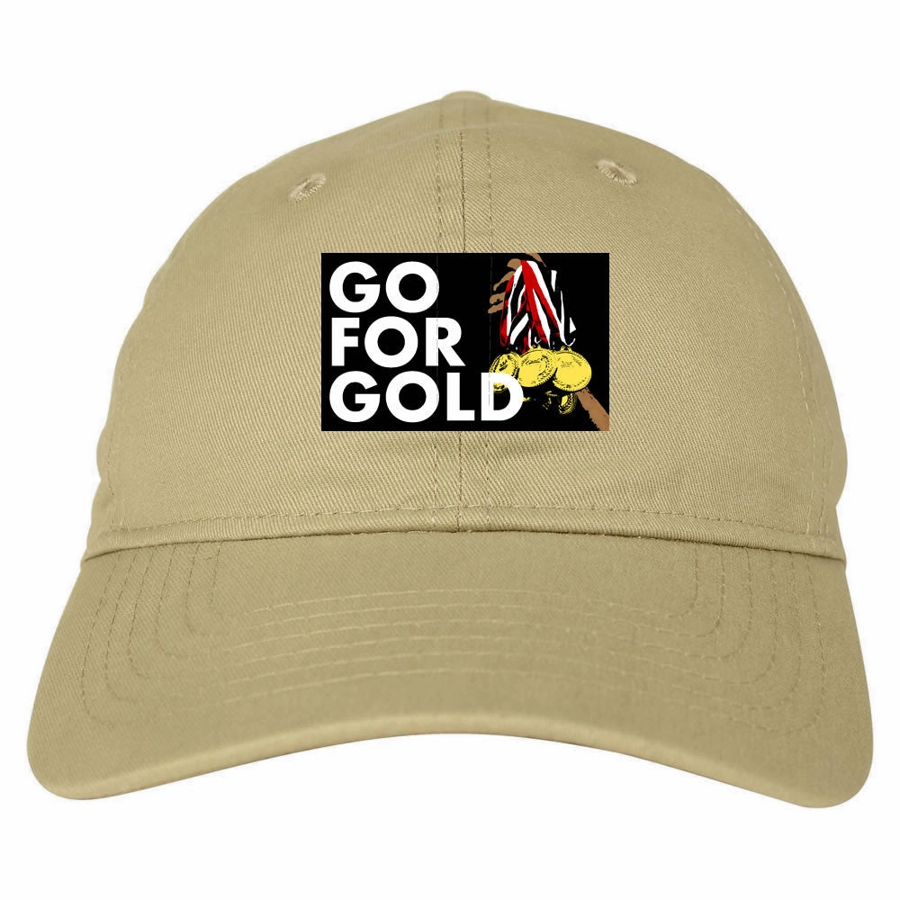 Go For Gold Medals Olympics Dad Hat