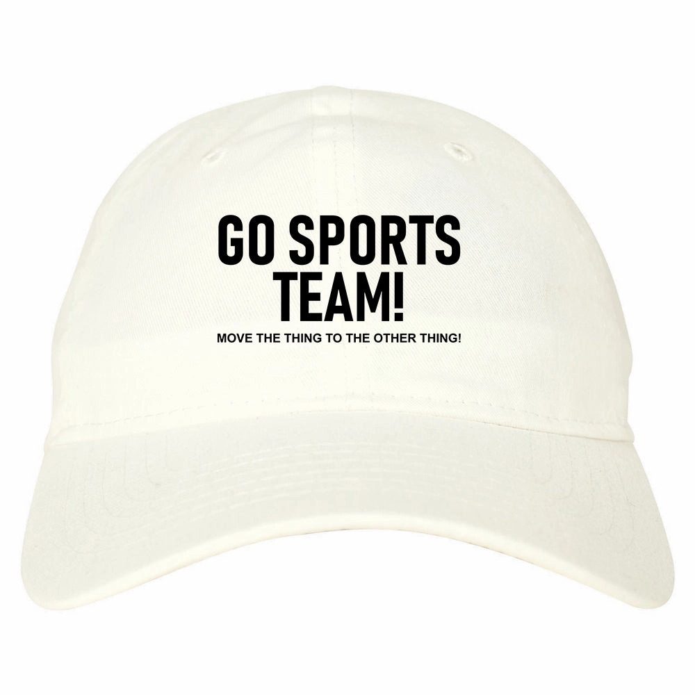 Go Sports Team Funny Mens Dad Hat