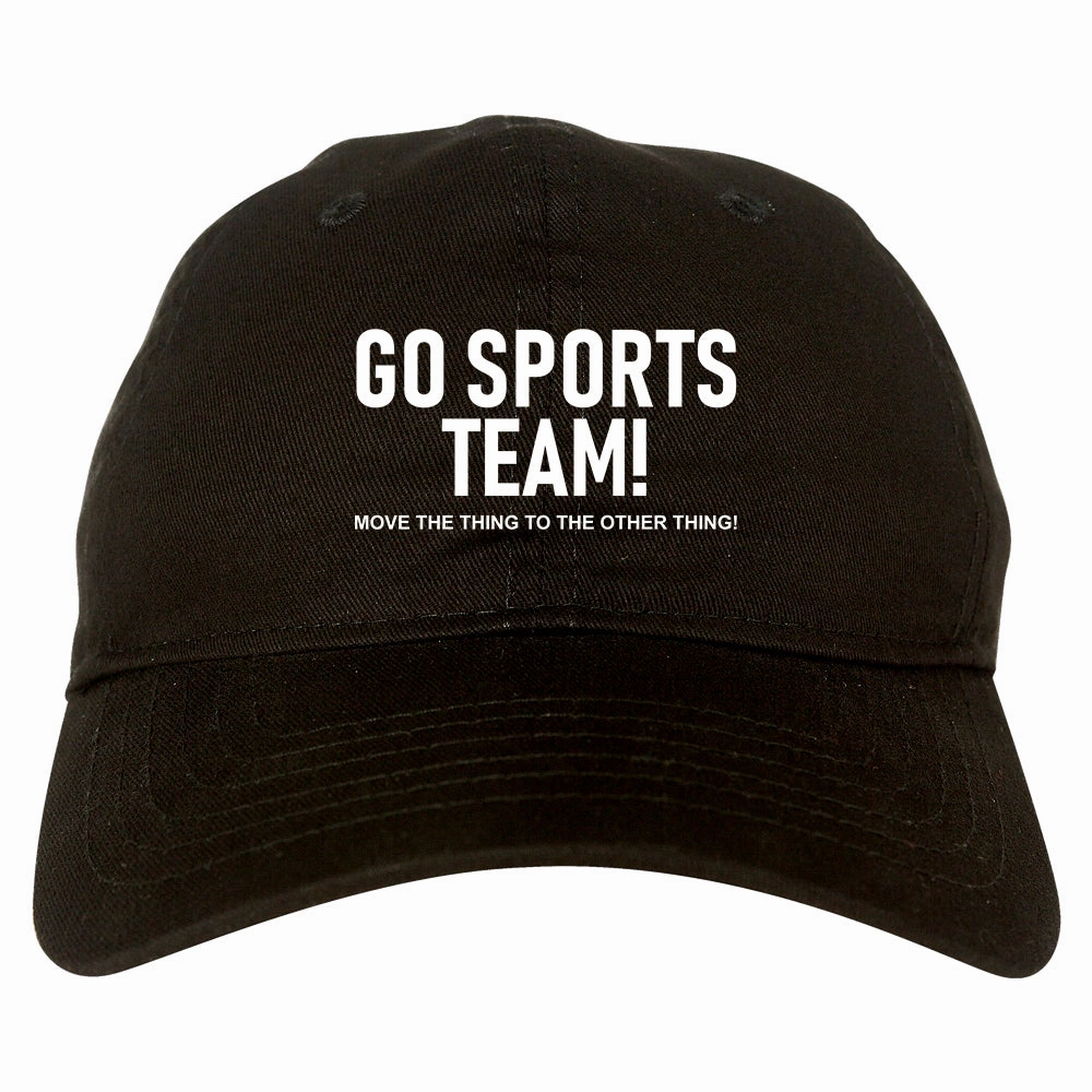 Go Sports Team Funny Mens Dad Hat