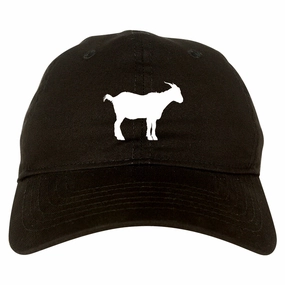 Goat Animal Chest Mens Dad Hat Baseball Cap