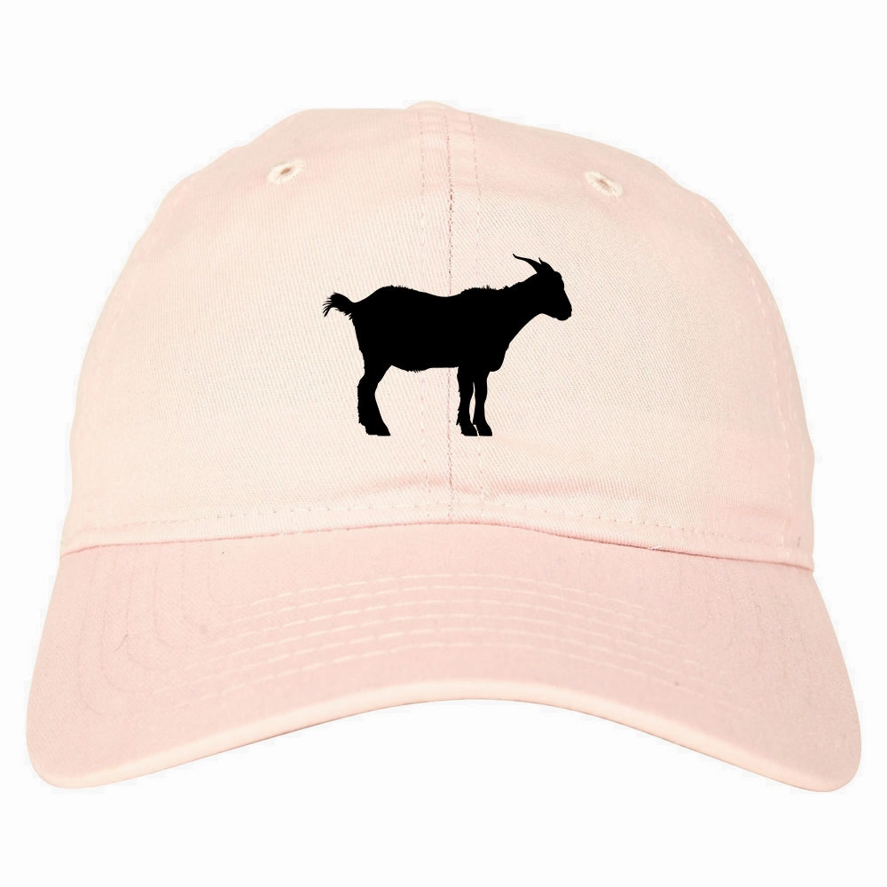 Goat Animal Chest Mens Dad Hat Baseball Cap