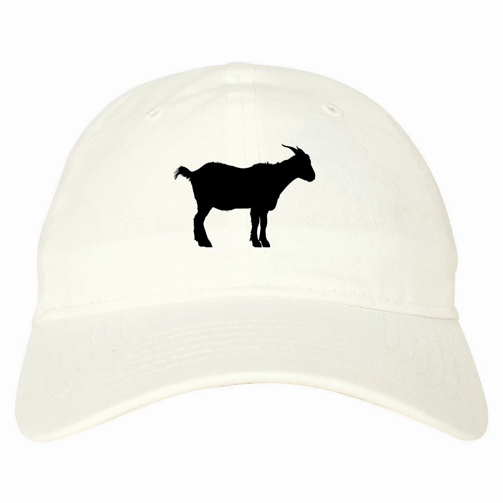 Goat Animal Chest Mens Dad Hat Baseball Cap