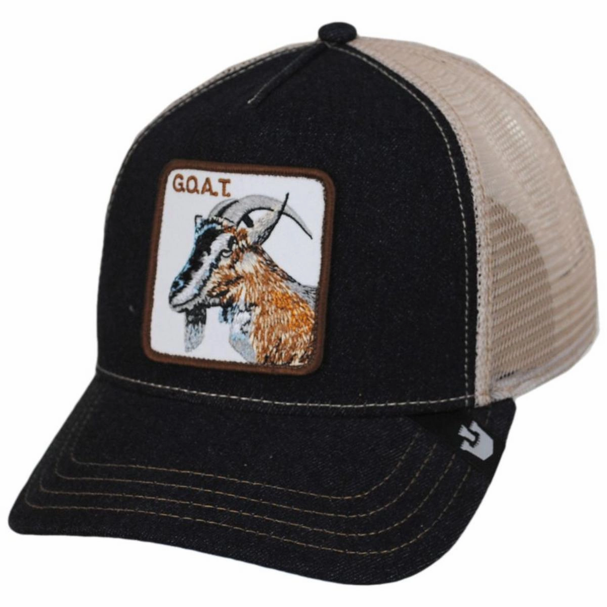 Goat Mesh Trucker Snapback Baseball Cap