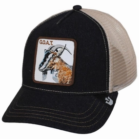 Goat Mesh Trucker Snapback Baseball Cap