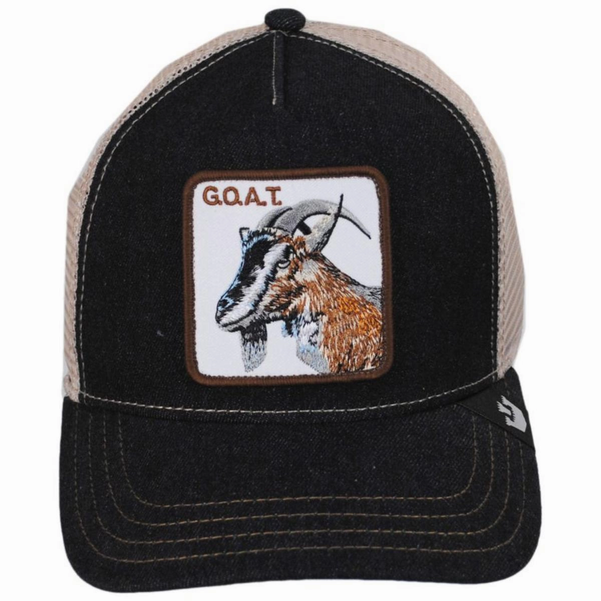 Goat Mesh Trucker Snapback Baseball Cap