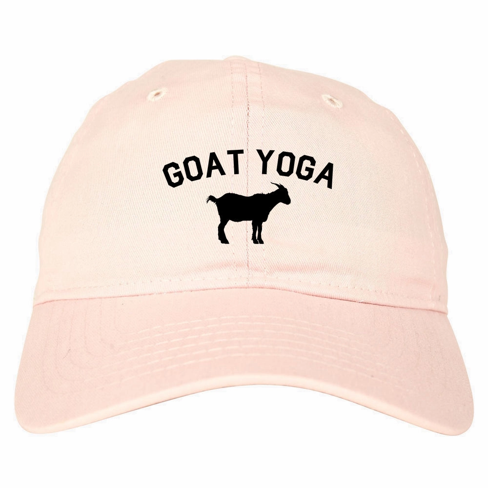 Goat Yoga Namaste Mens Dad Hat Baseball Cap