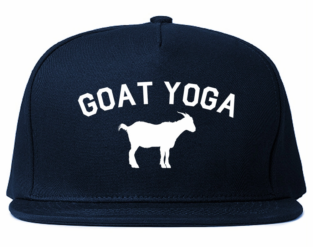 Goat Yoga Namaste Mens Snapback Hat