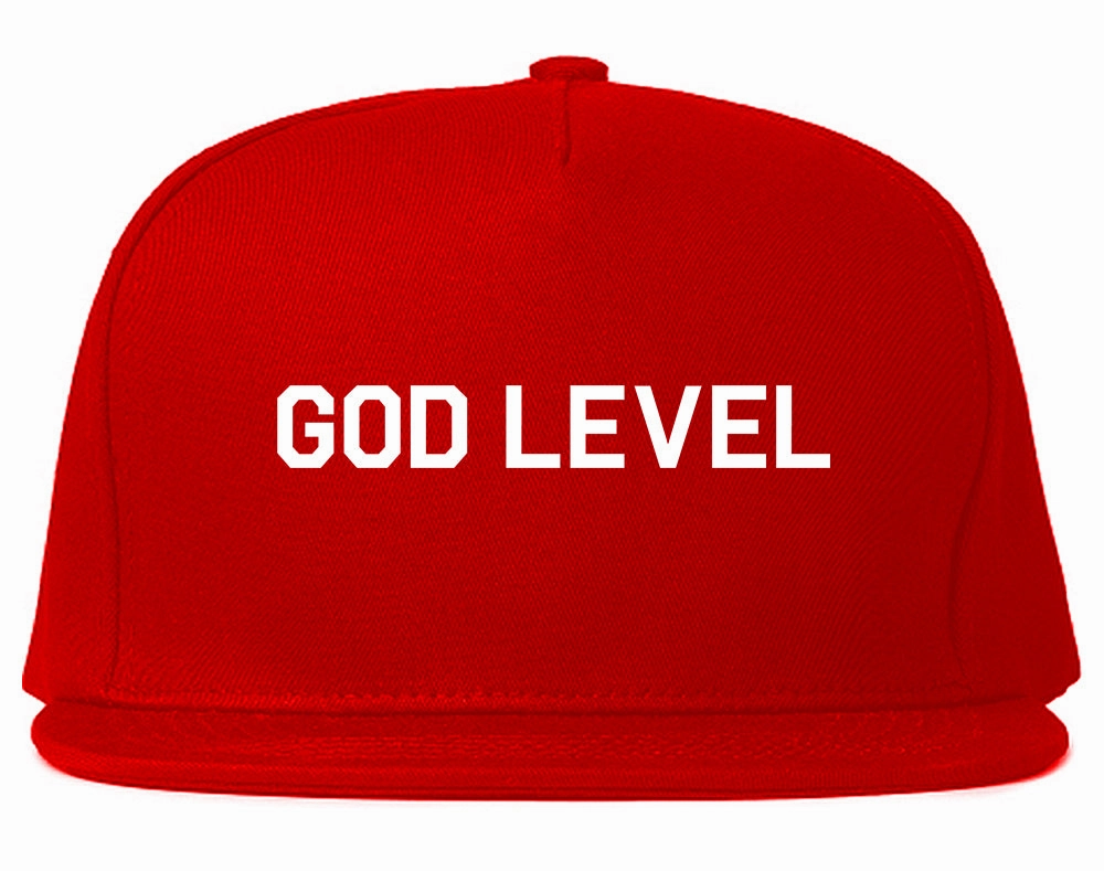 God Level Mens Snapback Hat