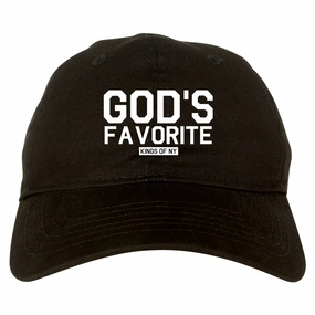 God's Favorite Kings Of NY Mens Dad Hat Baseball Cap