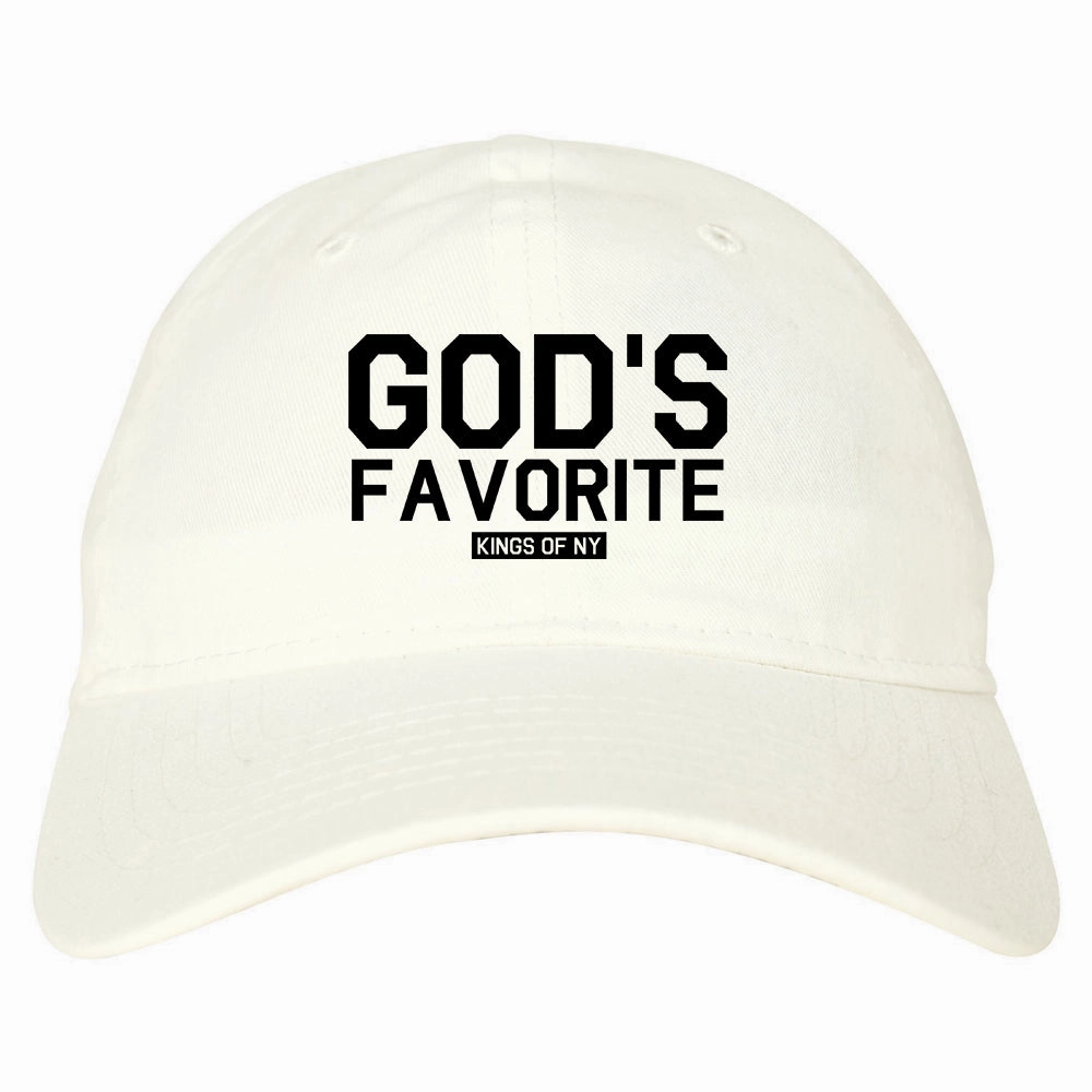 God's Favorite Kings Of NY Mens Dad Hat Baseball Cap