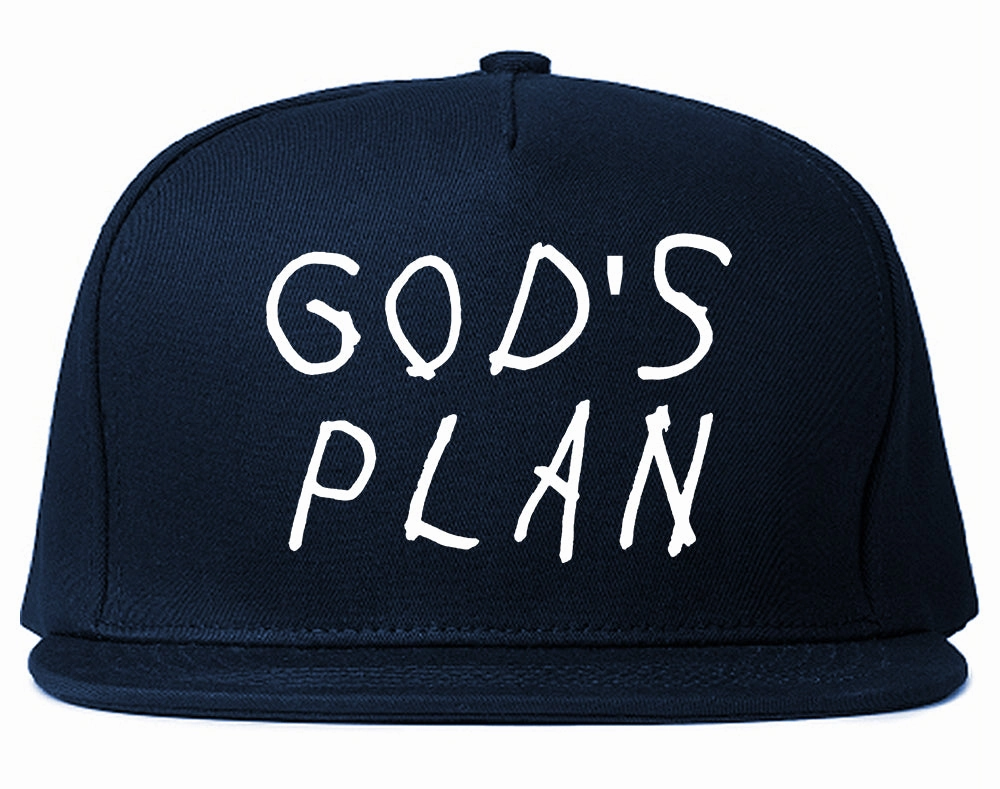 Gods Plan Mens Snapback Hat