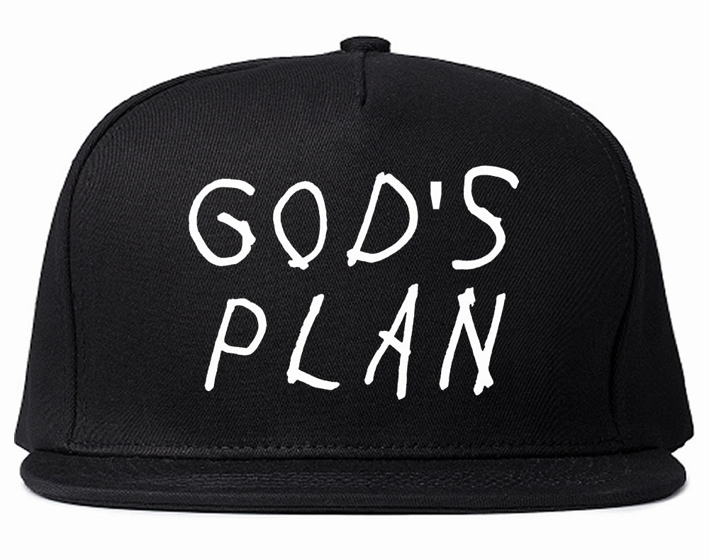 Gods Plan Mens Snapback Hat