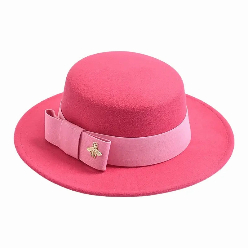 Golden Firefly Classic Boater Hat