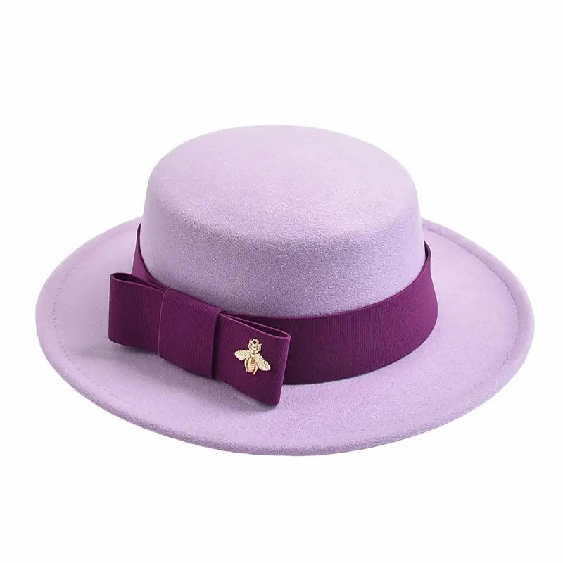 Golden Firefly Classic Boater Hat