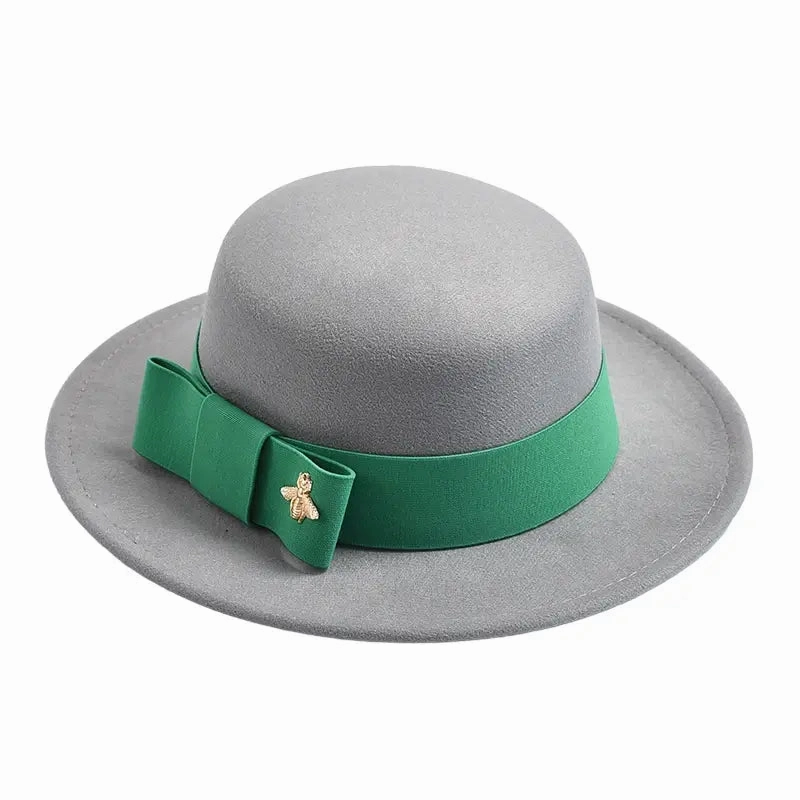 Golden Firefly Classic Boater Hat