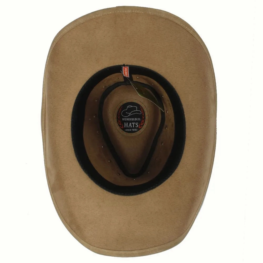 Golden Phoenix Genuine Leather Cowboy Hat