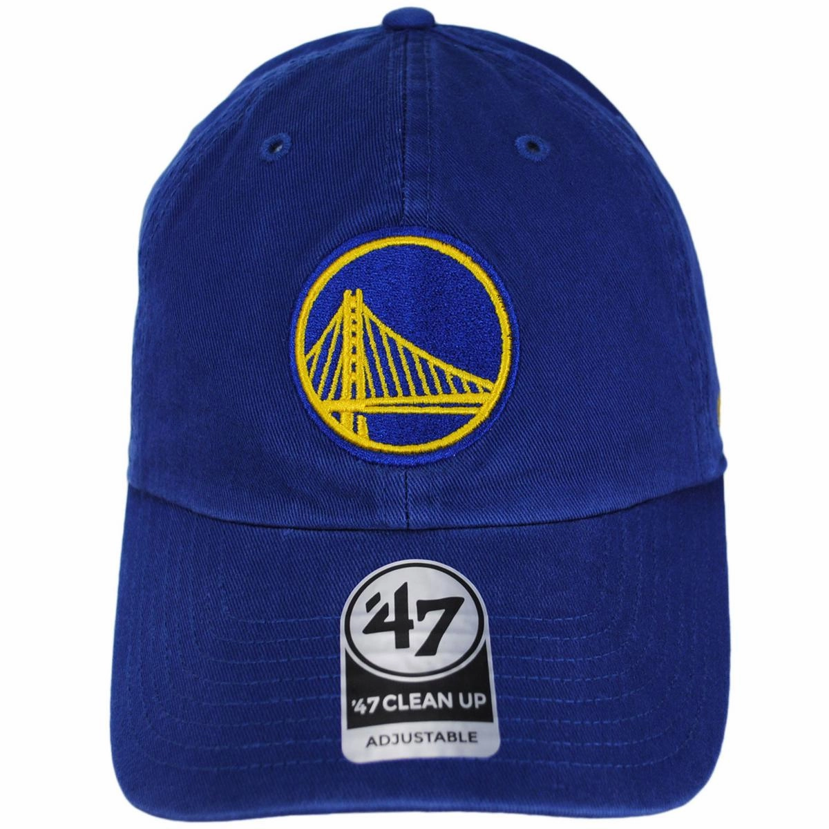 Golden State Warriors NBA Clean Up Strapback Baseball Cap Dad Hat