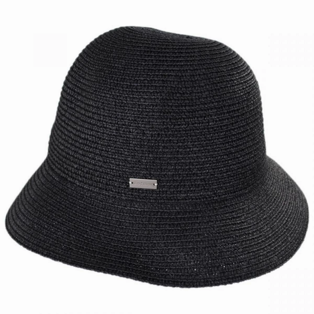 Gossamer Toyo Straw Blend Cloche Hat