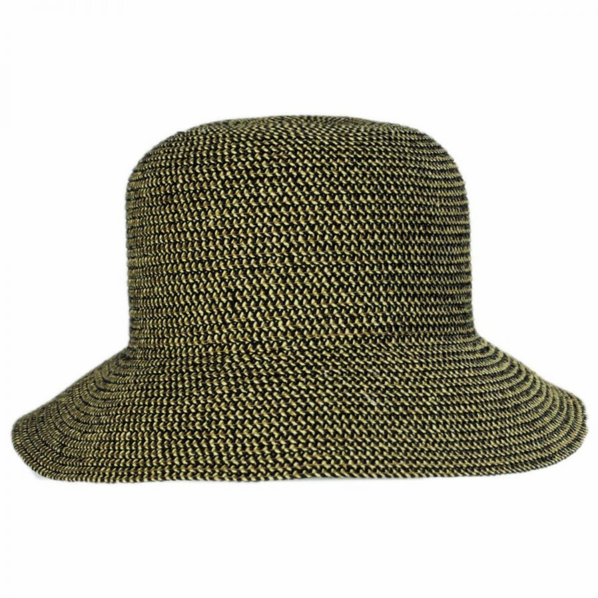 Gossamer Toyo Straw Blend Cloche Hat