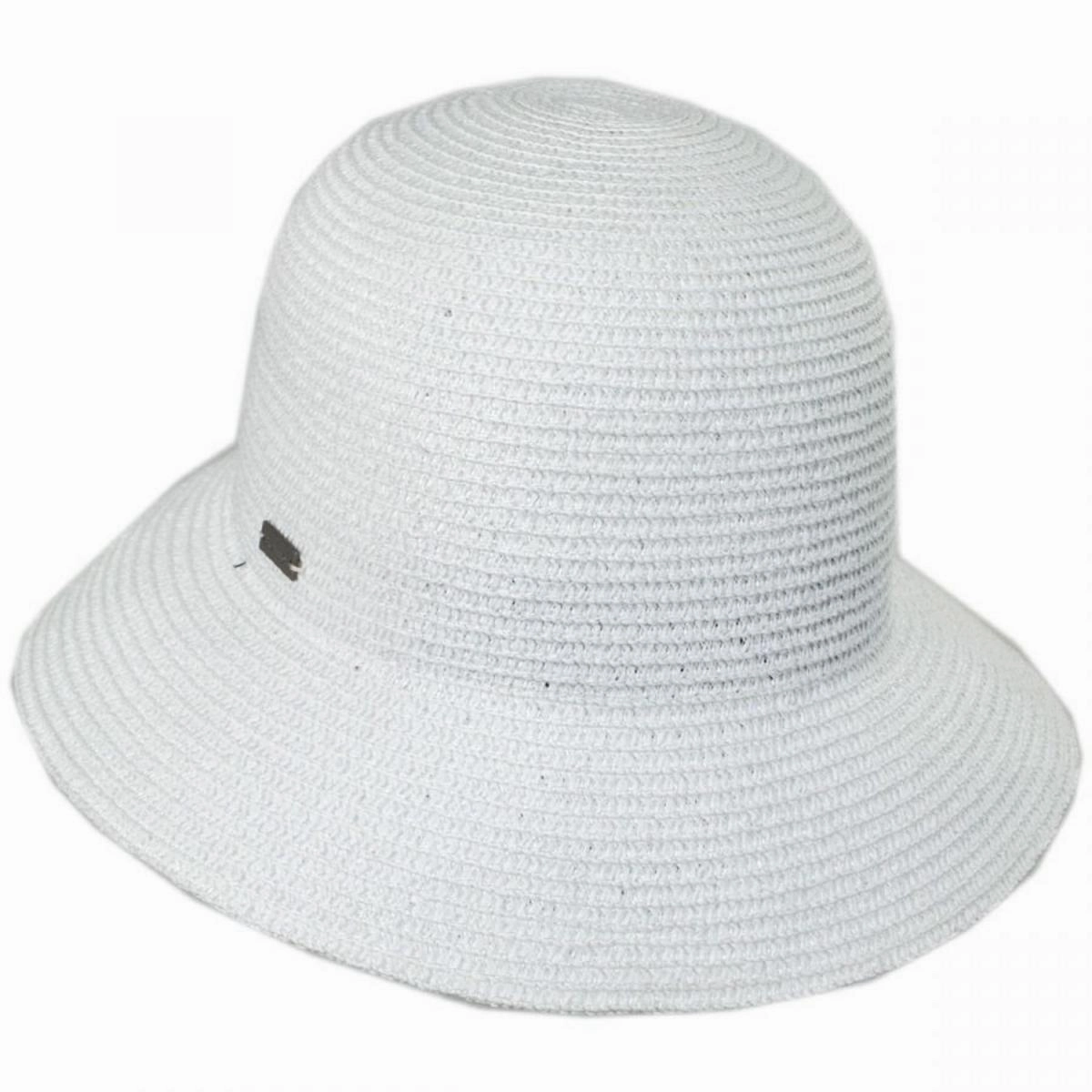 Gossamer Toyo Straw Blend Cloche Hat