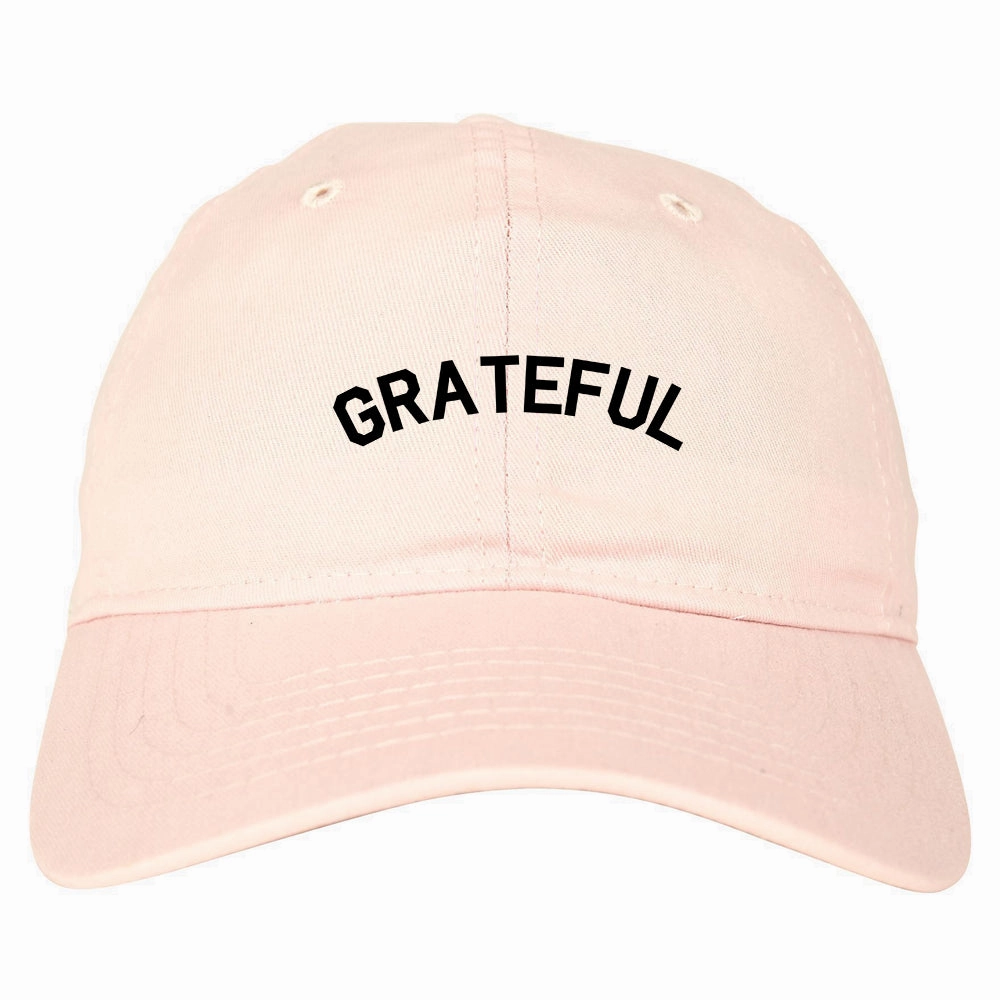 Grateful Thankful Mens Dad Hat Baseball Cap