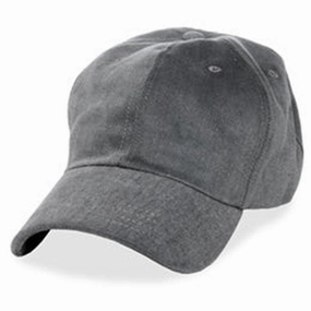 Gray - Unstructured Baseball Cap