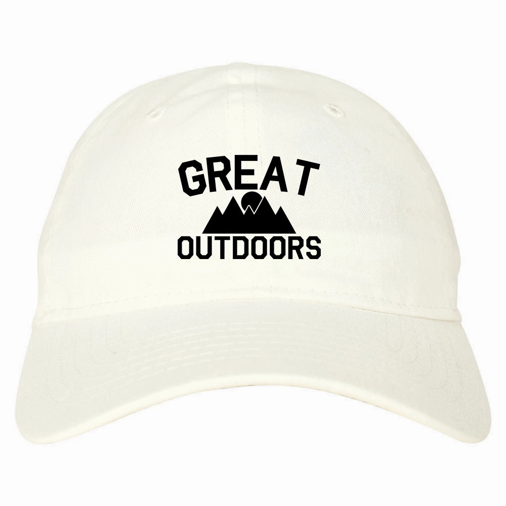 Great Outdoors Camping Mens Dad Hat Baseball Cap