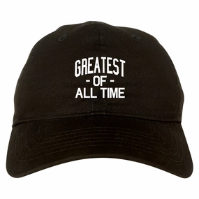 Greatest Of All Time GOAT Mens Dad Hat
