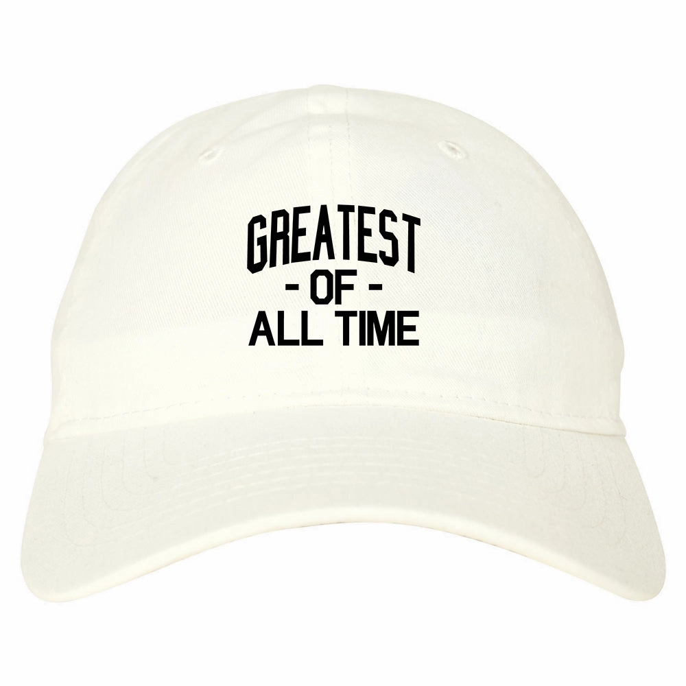 Greatest Of All Time GOAT Mens Dad Hat