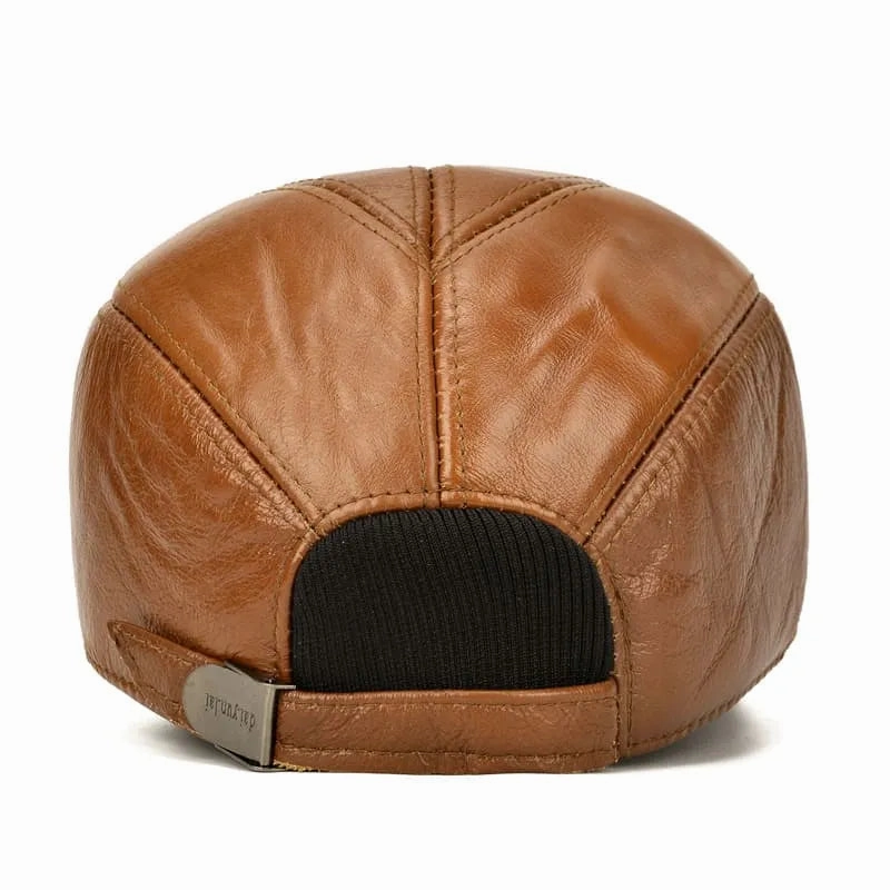 Greeley Genuine Leather Baseball Cap