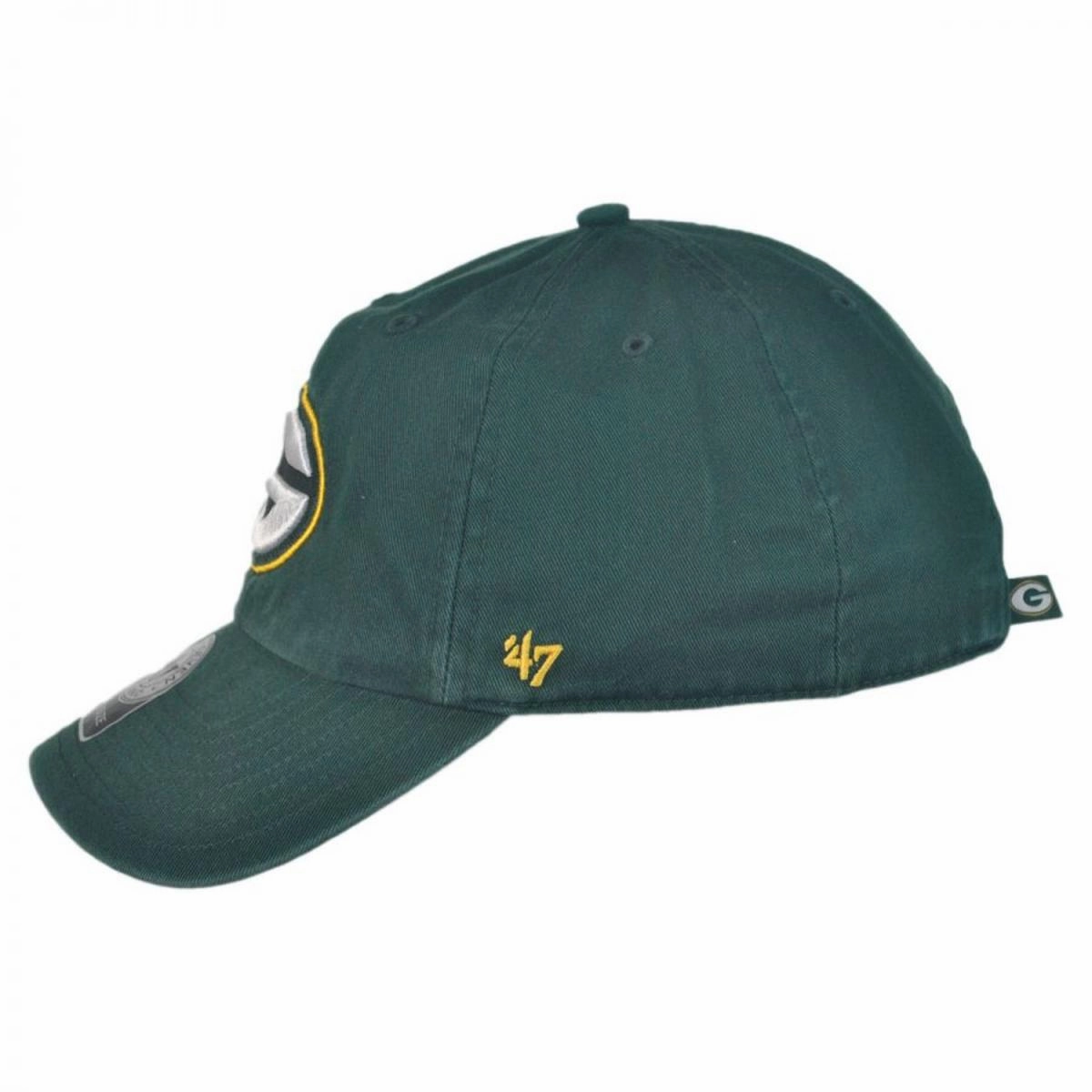 Green Bay Packers NFL Clean Up Strapback Baseball Cap Dad Hat