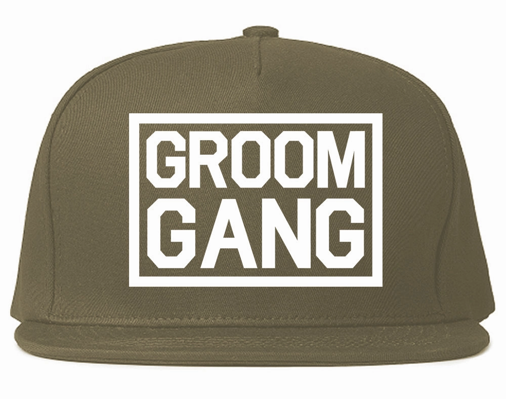 Groom Gang Bachelor Party Mens Snapback Hat