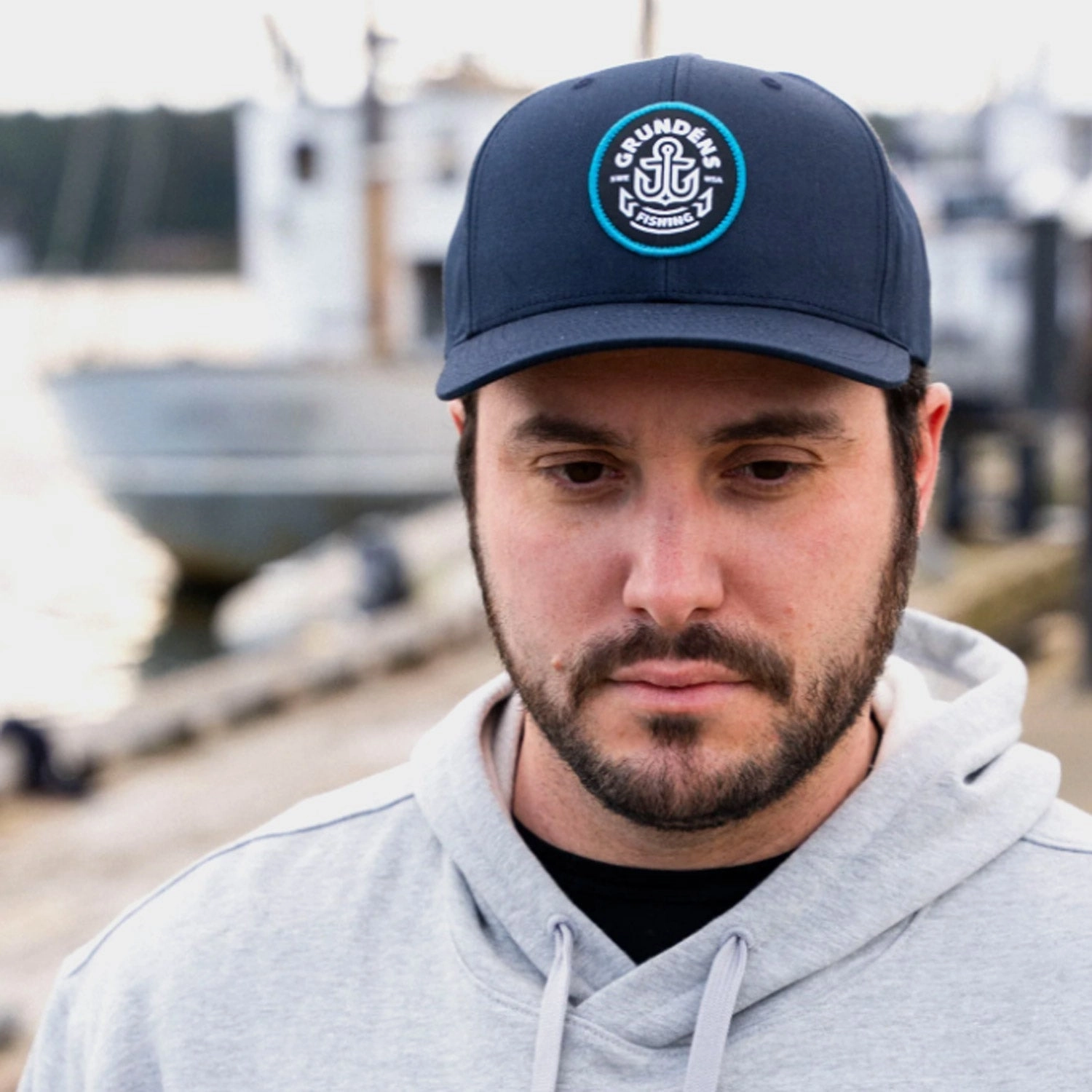 Grundns Men's Icon Anchor Trucker Hat