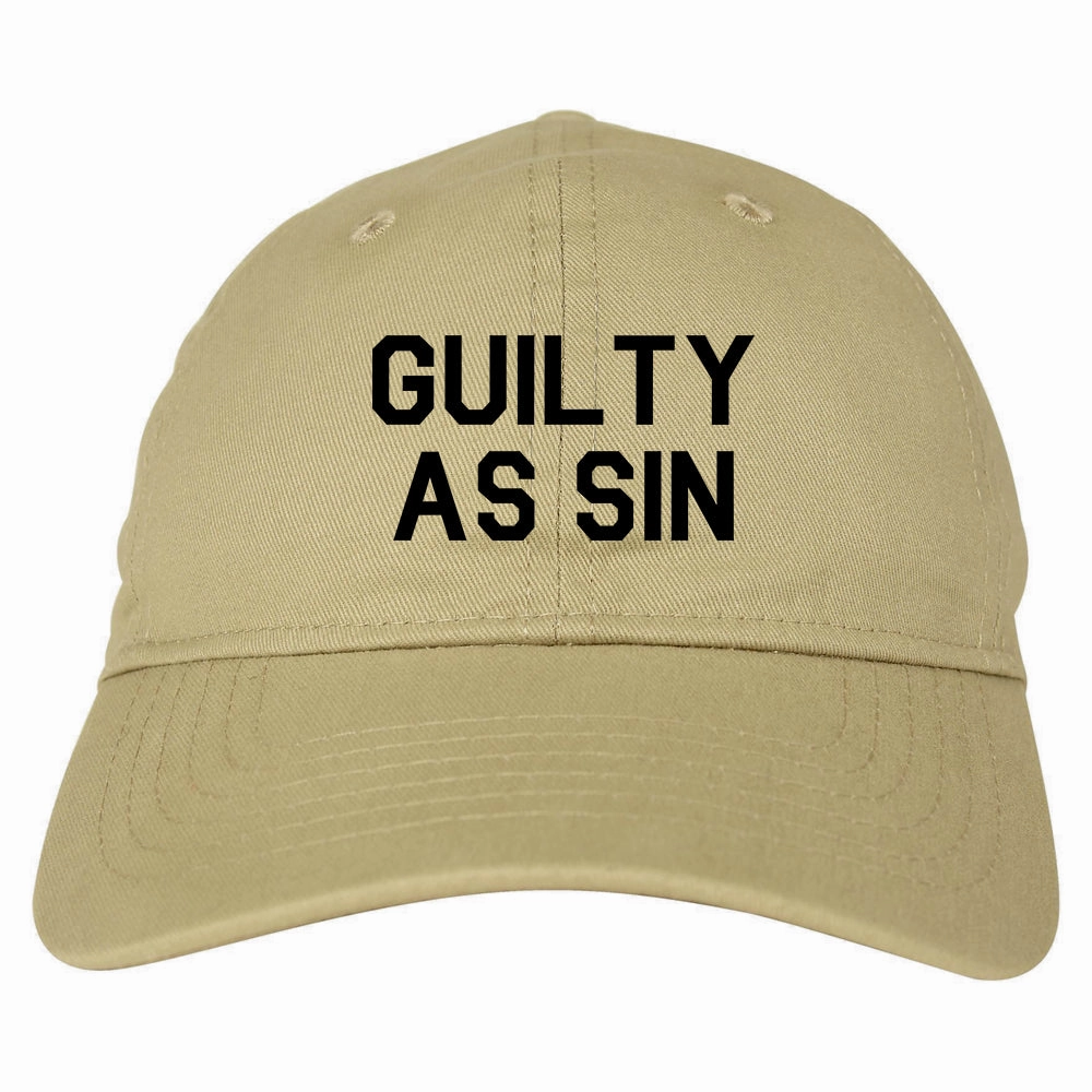 Guilty As Sin Mens Dad Hat