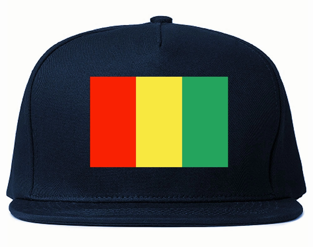 Guinea Flag Country Printed Snapback Hat Cap