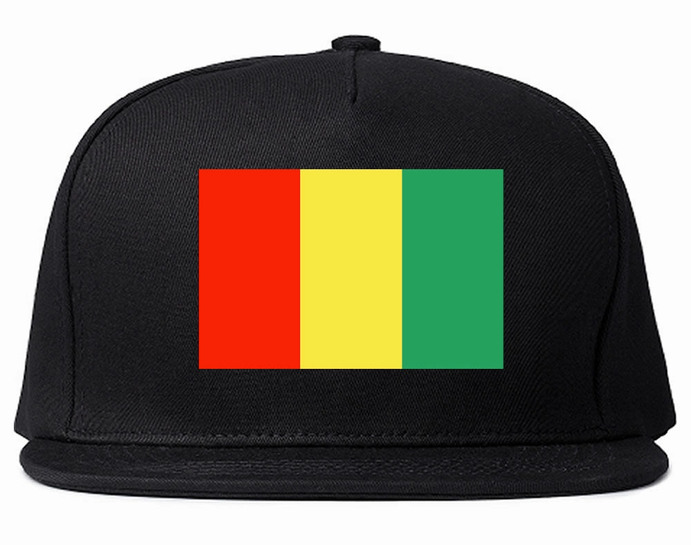Guinea Flag Country Printed Snapback Hat Cap