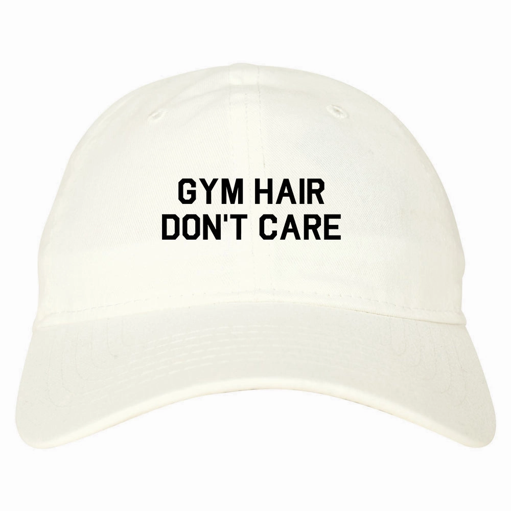 Gym Hair Dont Care Mens Dad Hat Baseball Cap