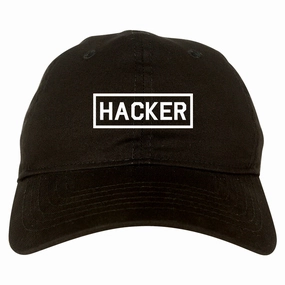 Hacker Computer Programmer Mens Dad Hat Baseball Cap