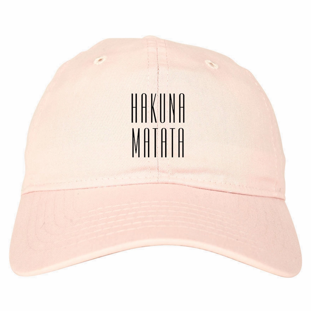 Hakuna Matata No Worries Mens Dad Hat Baseball Cap